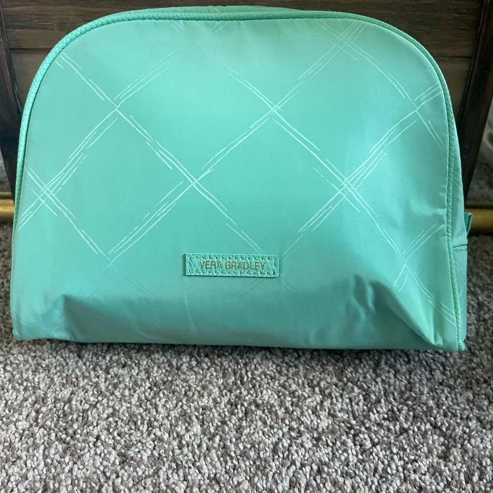Vera Bradley Mint Green Cosmetic Bag